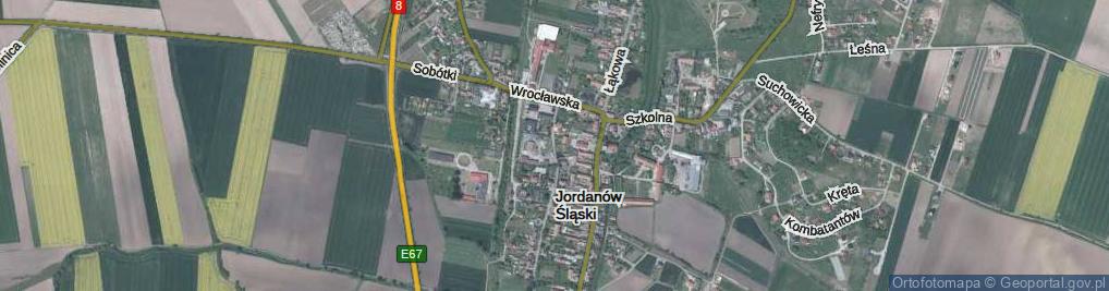 Zdjęcie satelitarne Wąska ul.
